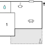 1 Bedroom Gorgeous In *