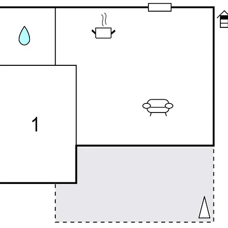 1 Bedroom Gorgeous In